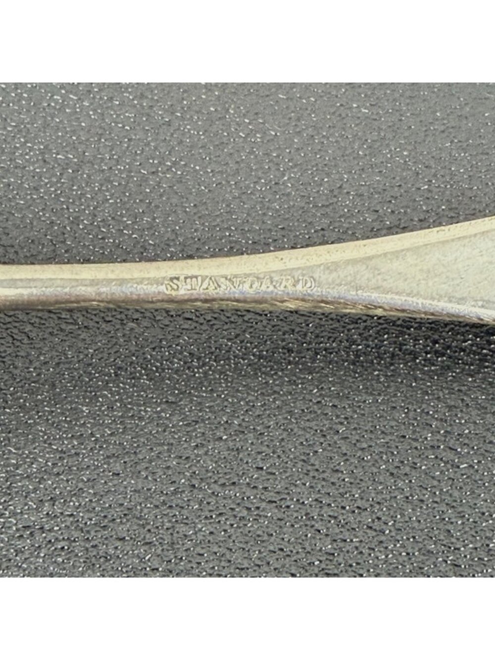 Vintage Sterling Silver Demitasse Spoon 4-1/2" Monogramed - Picture 4 of 7